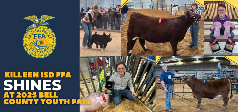  Killeen ISD FFA Shines at the 2025 Bell County Youth Fair